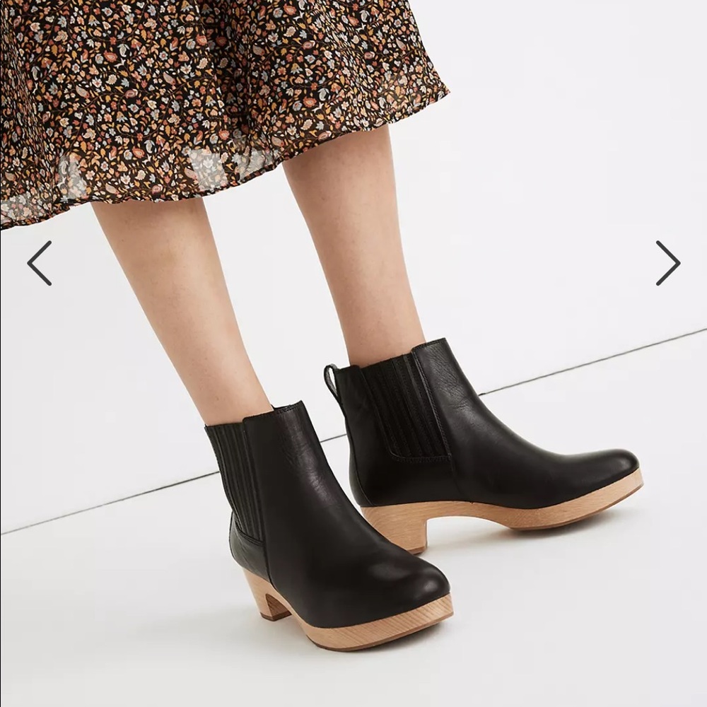 Madewell Clog Boots Size 9